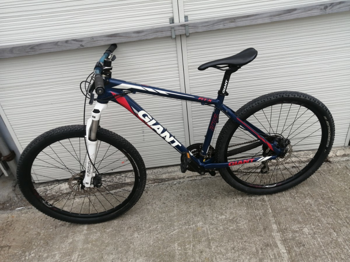 GIANT ATX 27.51 アルミーム Mサイズ マウンテンバイク 27.5 1インチ 650X 52B 中古 自転車 お引き取り限定 札幌 よりの画像1