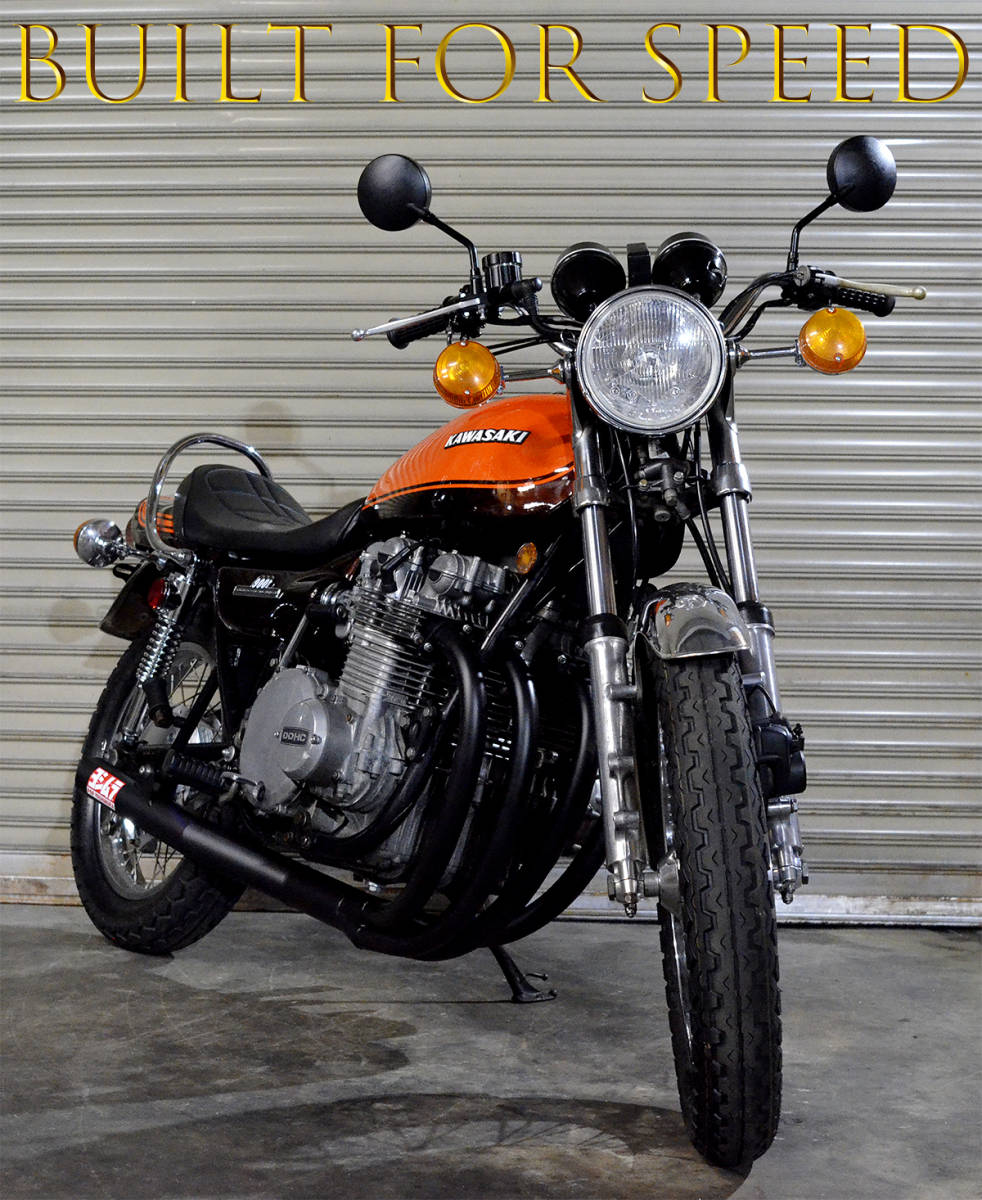 1975年型 Kawasaki KZ900A Z1Four 火の玉初期仕様 国内新規登録 新規3