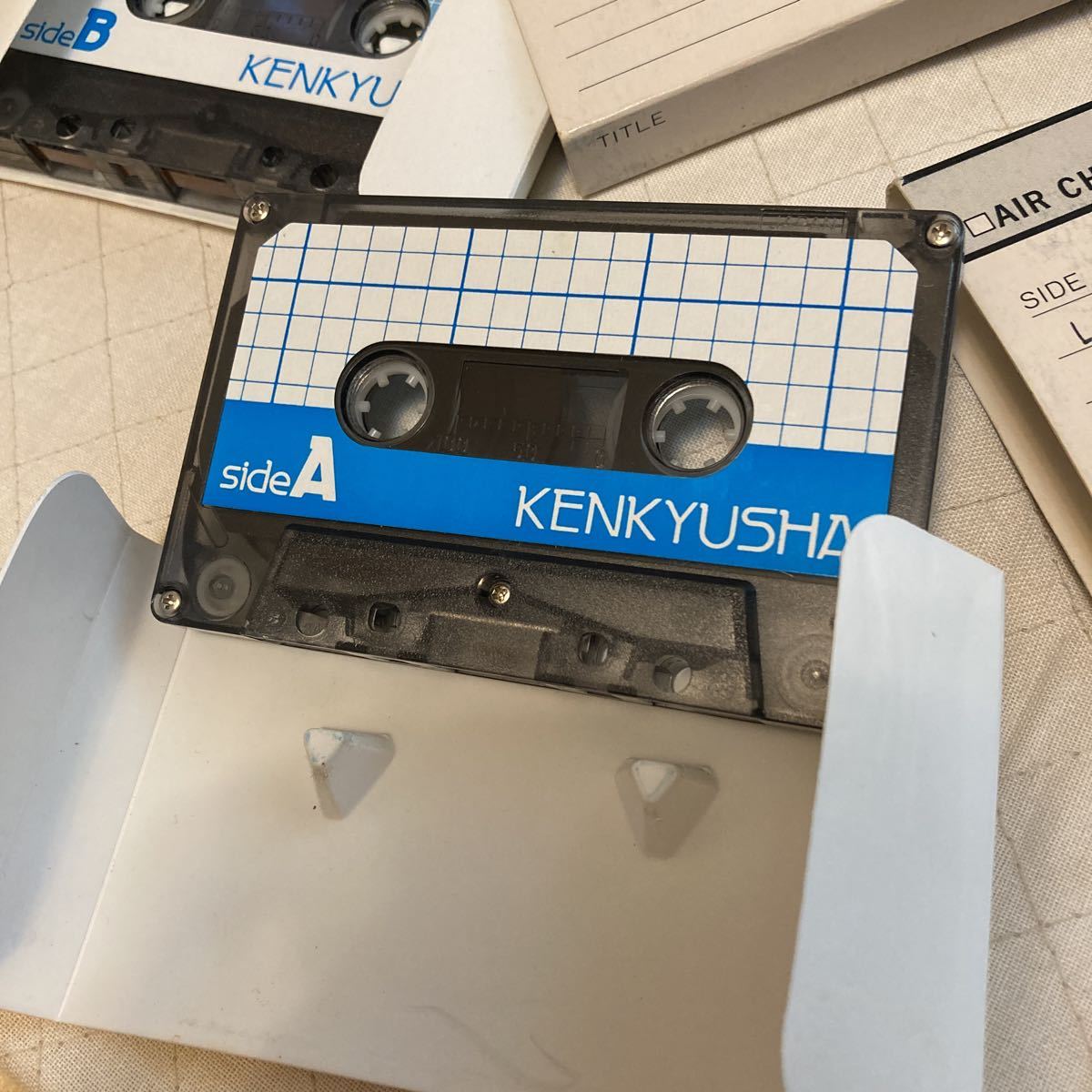 カセットテープ 紙 ビニールケース 英語教材 付録 研究社 高校 カセットテープ 紙 ビニールケース 英語教材 付録 研究社 高校