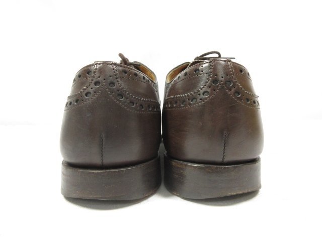 美品 【チャーチ Church’s】5都市 チェットウィンド CHETWYND フルブローグ シューズ 紳士靴 (メンズ) size85G 茶 ●18MZA3452●_画像8