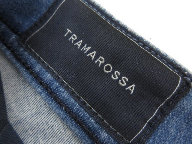 HH 未使用 【トラマロッサ TRAMAROSSA】 ストレッチデニムパンツ (メンズ) size30 インディゴブルー 21UB51407 イタリア製 ●29MP8542●_画像3