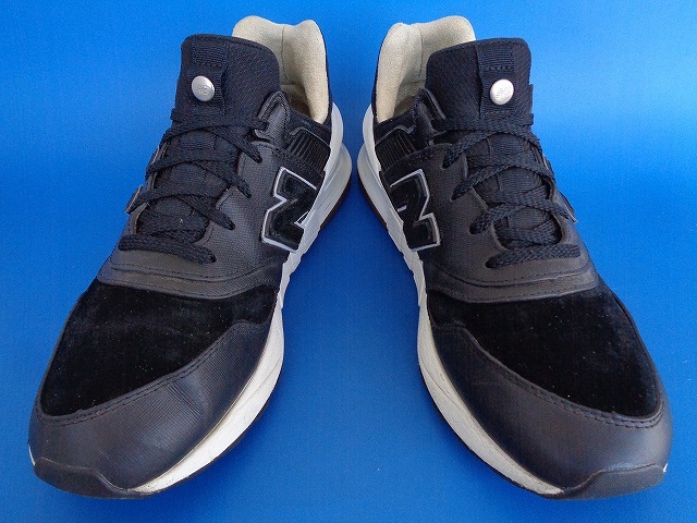 12838■NEWBALANCE MS997RB ニューバランス 黒 スエード 27.5 cm 996 574 576_画像4