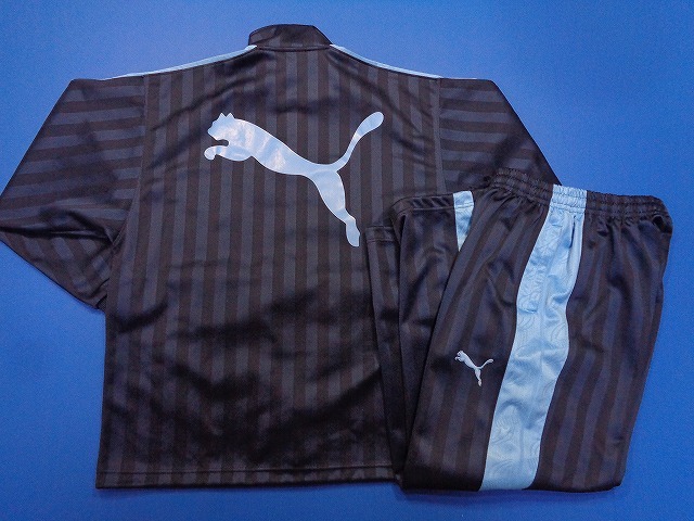 輝く高品質な PUMA 12219□美品 プーマ ジャパン SS S サイズ ネイビー