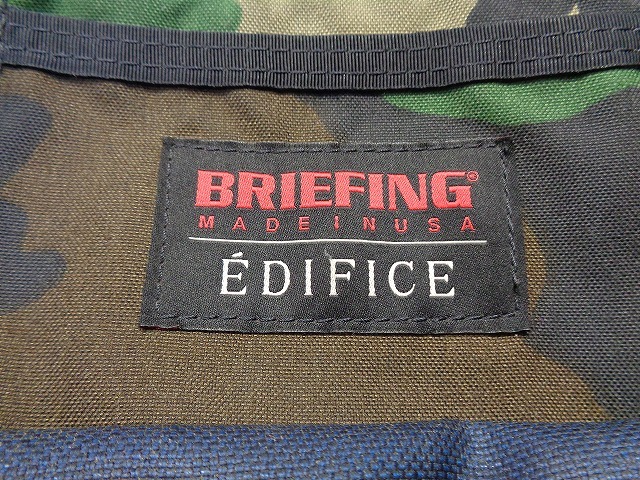12878#BRIEFING × EDIFICE Briefing × Edifice 3WAY портфель темно-синий темно-синий рюкзак сумка 