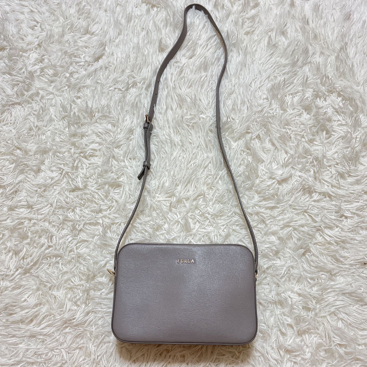 極美品 未使用級 FURLA フルラ リリー ショルダーバッグ カメラバッグ