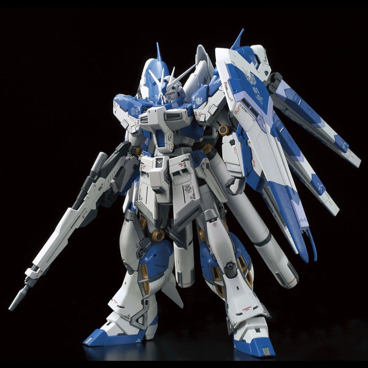 新品★ガンプラ RG Hi-νガンダム ハイパーメガバズーカランチャー フィンファンネルエフェクト デカール MG HG Ver.kaプレミアムバンダイ_画像5