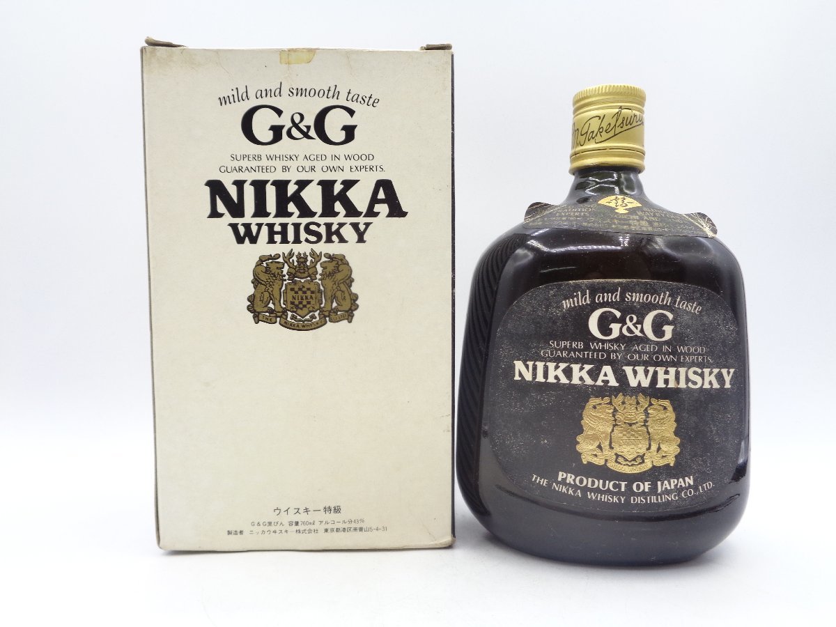 ニッカウィスキーG&G 古酒 特級 みちのく限定品-