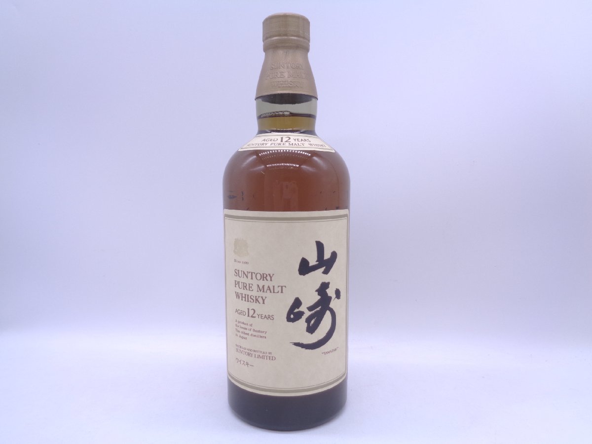 SUNTORY PURE MALT WHISKY サントリー ピュアモルト ウイスキー 山崎