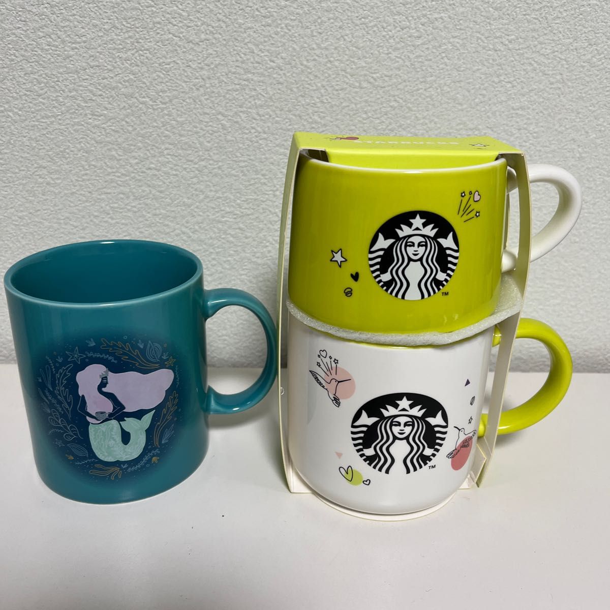 STARBUCKS スターバックス　25周年限定　スタッキングマグセット