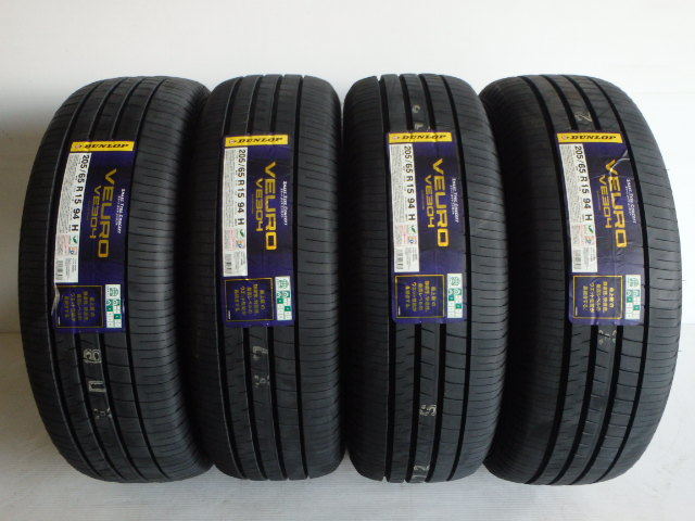  Dunlop VEURO VE304 205/65R15 94H new goods liquidation 4 pcs set sa Mata iya2020 year made 