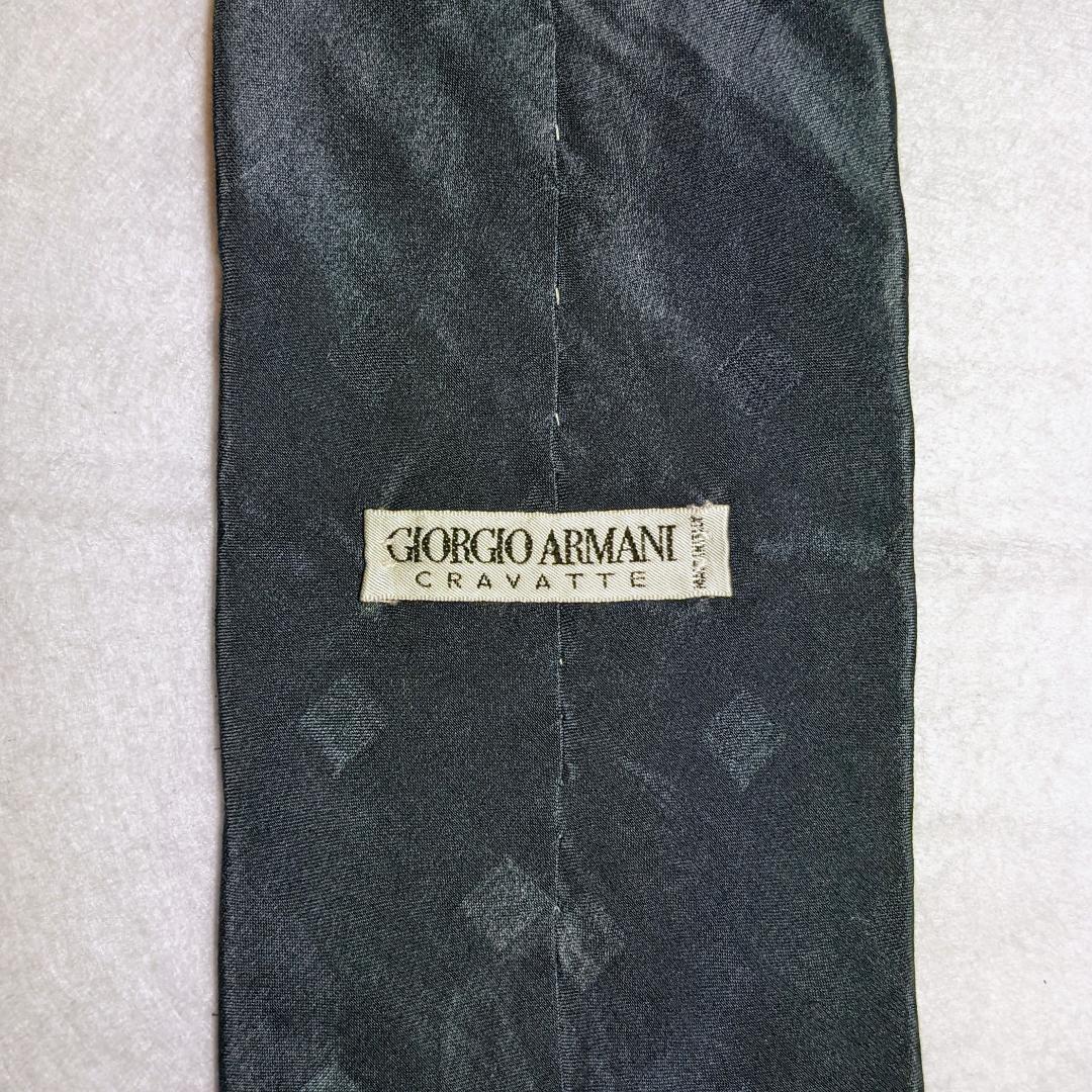 ネクタイ　GIORGIO ARMANI 9㎝ ブルーグレー B 447　★_画像6