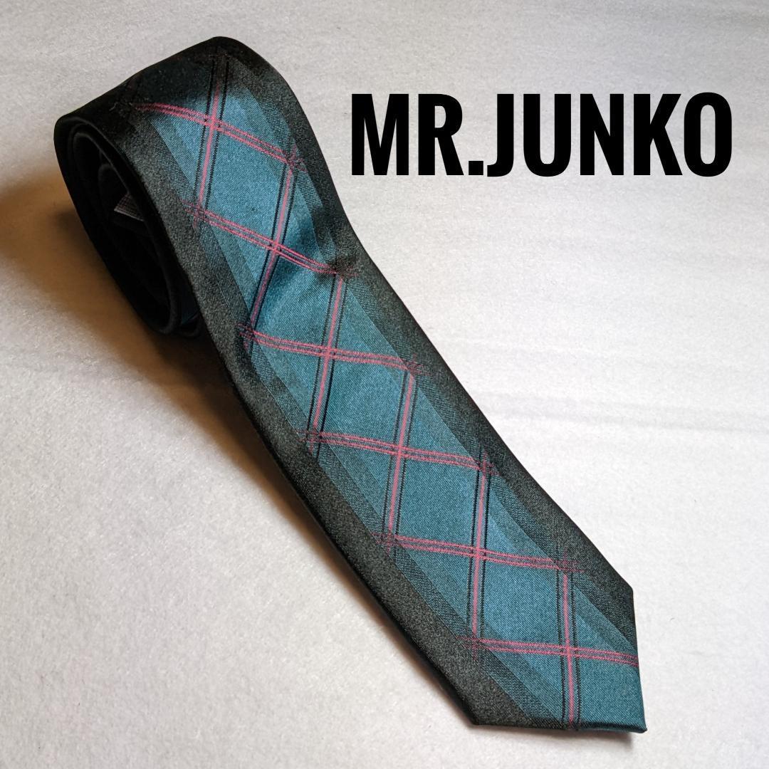 ネクタイ　Mr.Junko 6.5㎝ グリーン A 429　★_画像1