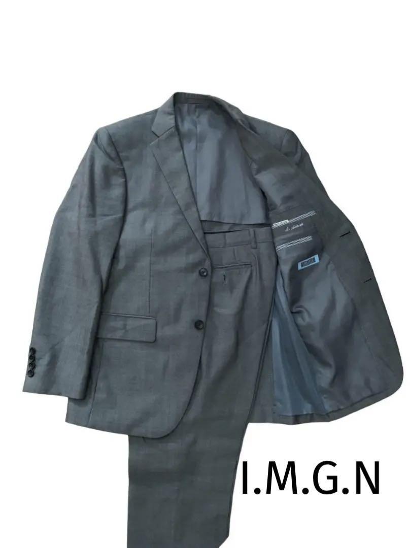 I.M.G.N IMGN イマジナチオーネ 92A5 グレー 245 スーツ●