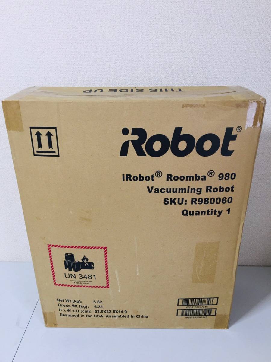 春のコレクション FN798A 新品未開封 iRobot社 ロボット掃除機 ルンバ