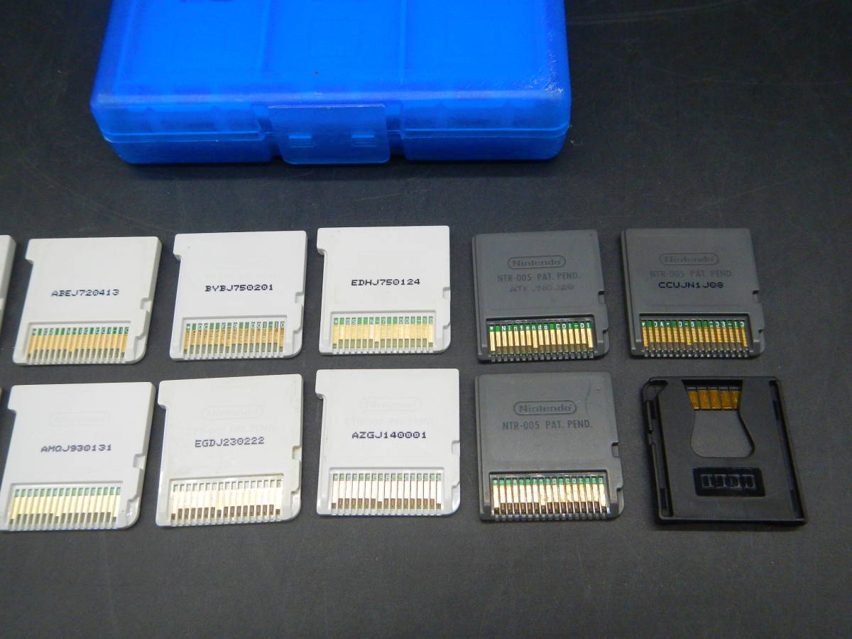 3DS / DS　ソフト / ソフトカードケース　4GB　マリオブラザーズ　どうぶつの森　ドラえもん　A-415_画像6