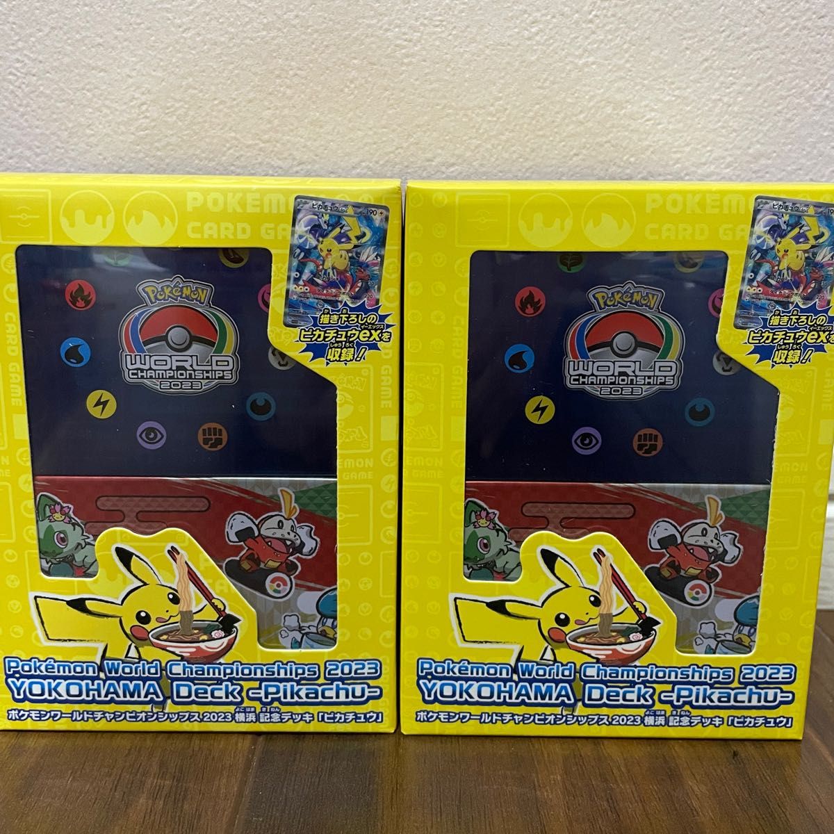 ポケモン ワールドチャンピオンシップス 2023 記念デッキ ピカチュウ