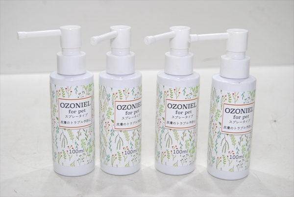 [CN2-OZS] for pets skin. trouble prevention ozo Neal spray type 100ml×4ps.@ set sale ④