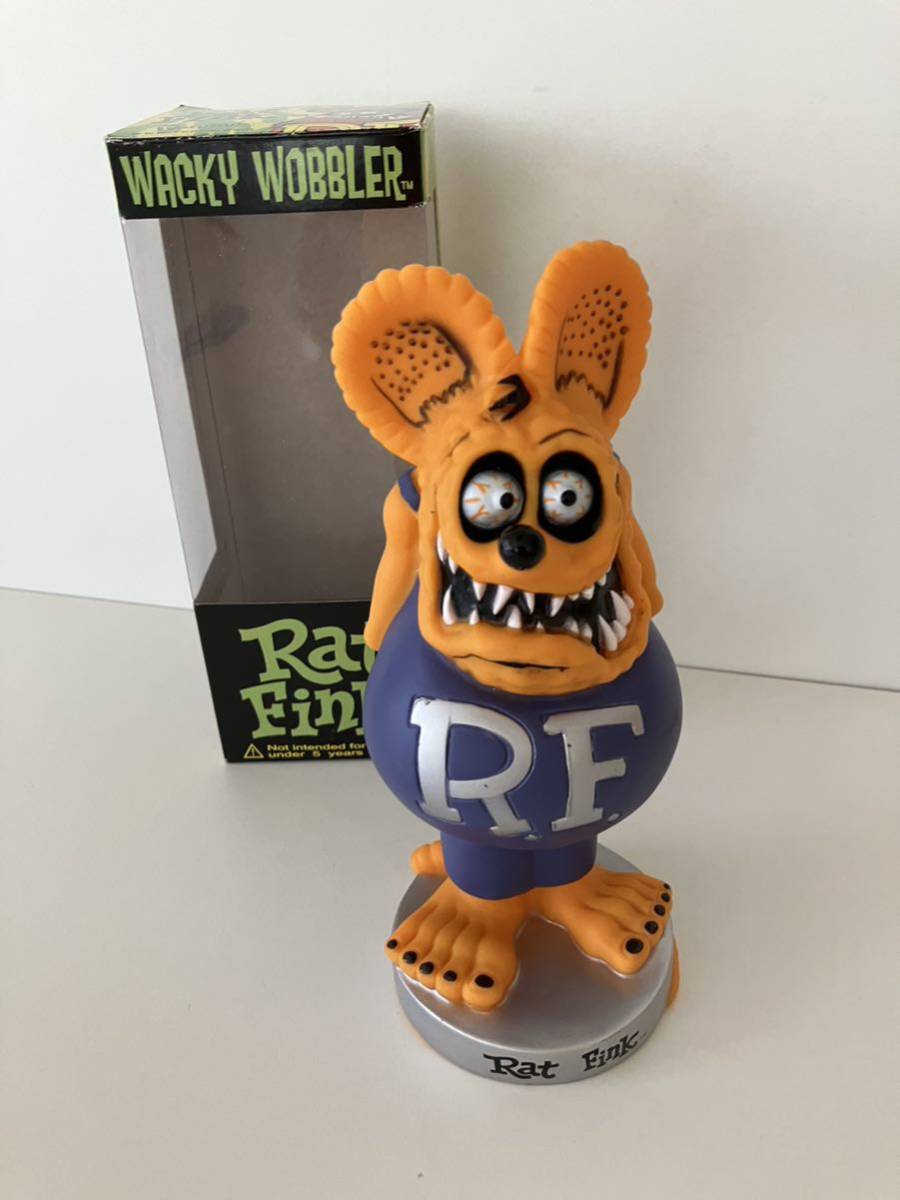 RATFINK(ラットフィンク)WACKY WOBBLER/ボビングヘッド/FUNKO (ファンコ)/エド・ロス/首ふり人形 /フィギュア_画像4