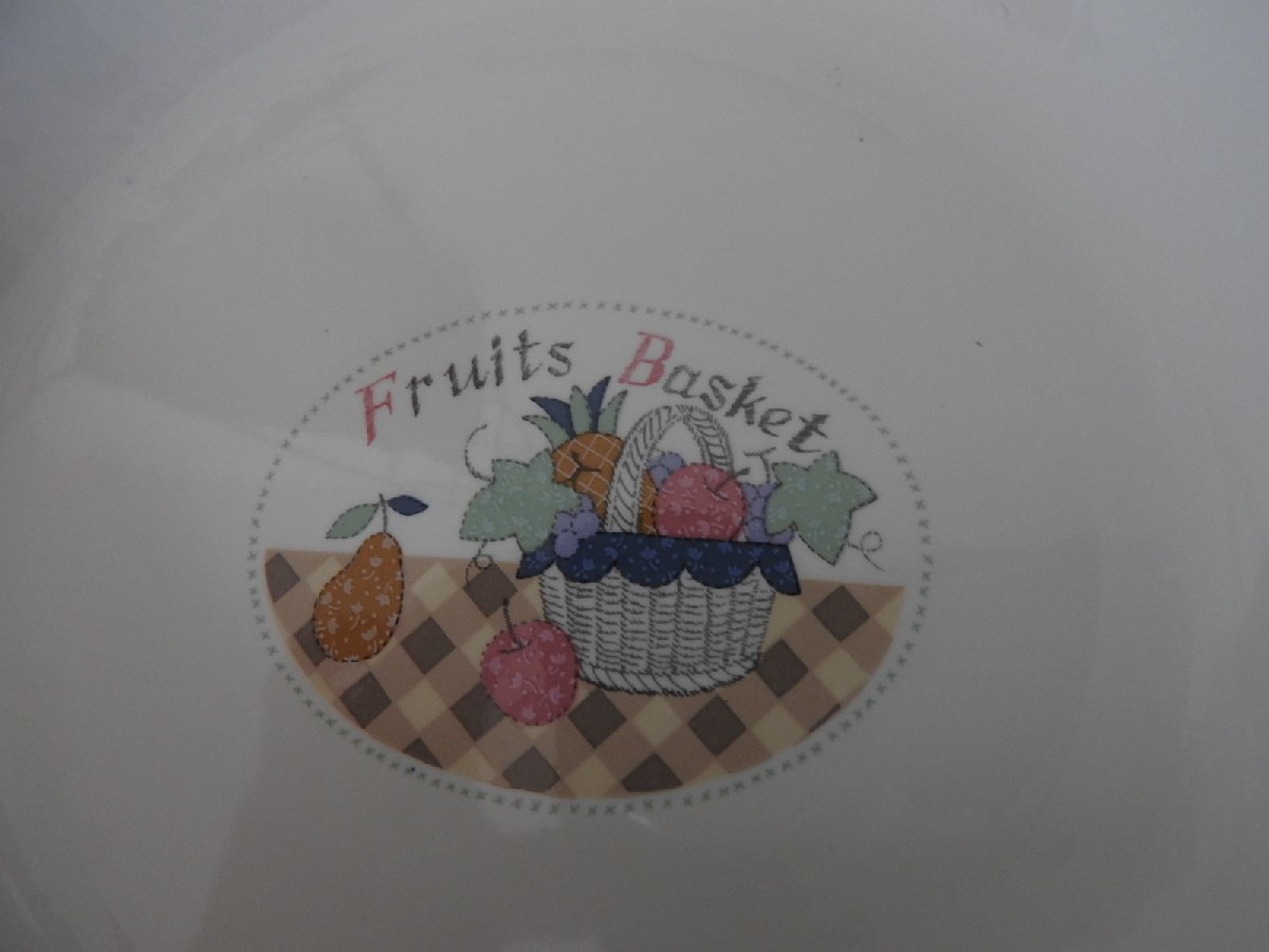 ★☆【送料無料】 食器 スープ皿 丸皿 Fruits Basket ５客セット☆★の画像3