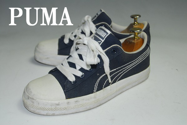 ●DSA7208★驚愕の最終価格！早い者勝ち！即決！PUMA/ロー/青/23cm★雑誌掲載モデル！人気ランキング入賞！洗練されたデザイン！_注目のデザイン！早い者勝ち！