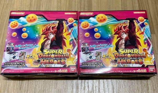  super Dragon Ball Heroes extra booster pack 3 unopened new goods 2box