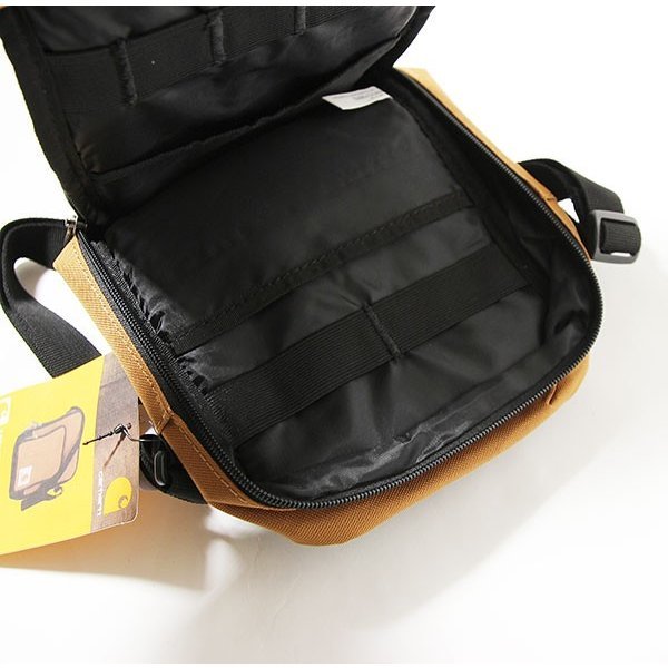Carhartt ( Carhartt ) body bag Mini shoulder bag bag Gear Organizer Brown Crossbody Bag Brown