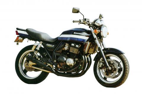 MRS ショート管マフラー KAWASAKI　ZRX400 ～’97 ブラック エムテック MRS-MUK40-09B_画像1