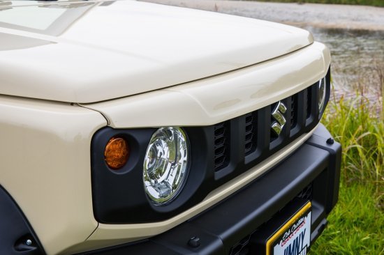 ESB CLS UP バッドフェイスバッドフェイスパネル スズキ ジムニー Jimny JB64 FRP製品 未塗装 黒ゲルコート仕上げ AE00000172_画像2