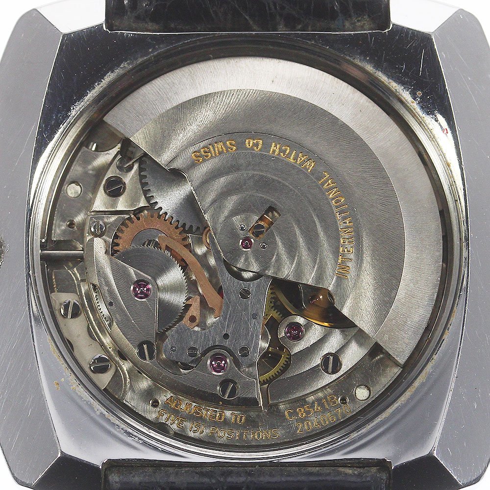 訳あり IWC SCHAFFHAUSEN R825A オールドインター cal.8541B 自動巻き メンズ _760100【ev10】_画像7