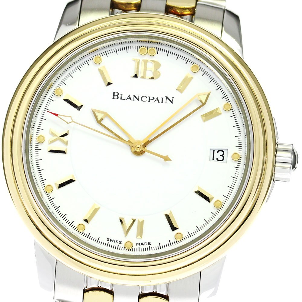  Blancpain Blancpainre man Ultra тонкий Date самозаводящиеся часы мужской _762205
