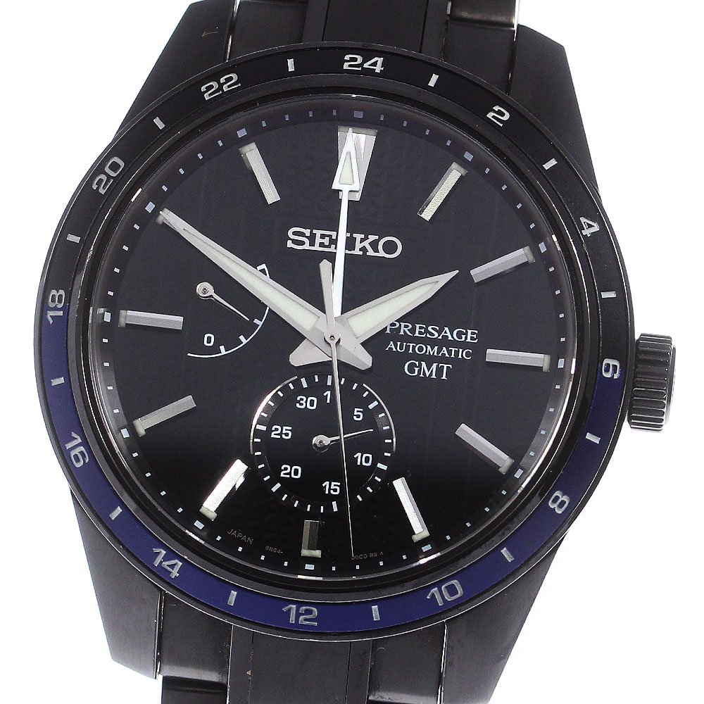 セイコー SEIKO SPB271JC/6R64-00J0 プレサージュ Sharp Edged Series ZERO HALLIBURTON LIMITED 自動巻き メンズ 箱・保証書付き_769176_画像1