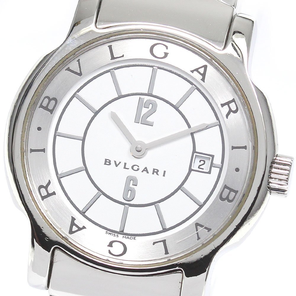 海外限定】 ソロテンポ ST29S BVLGARI ブルガリ デイト _764980