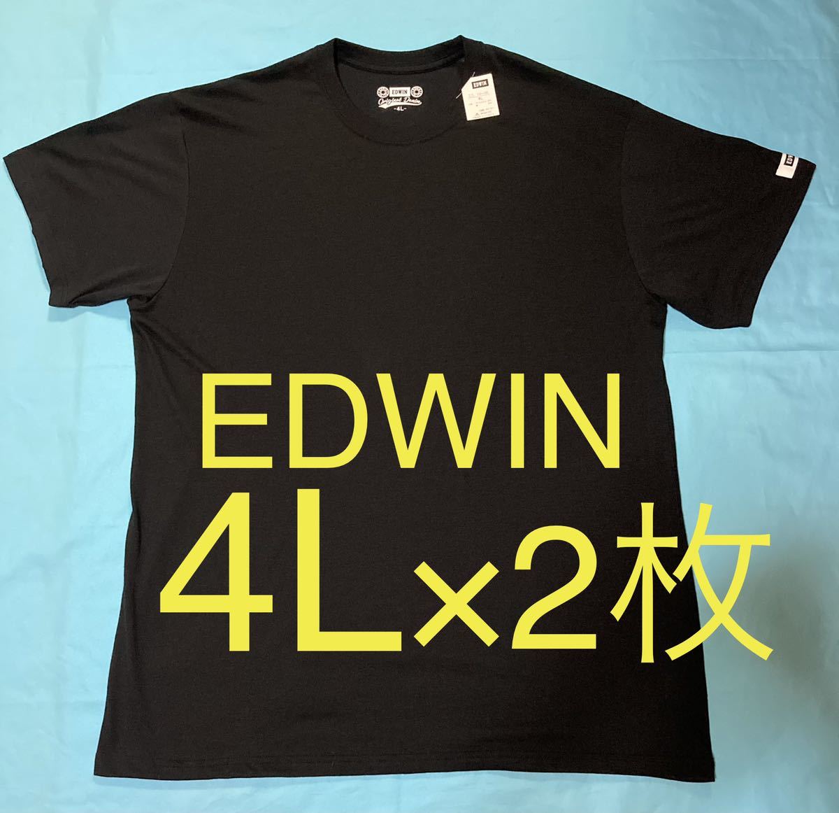 EDWIN 半袖インナー メンズ大きいサイズ 4L ２枚セット - その他
