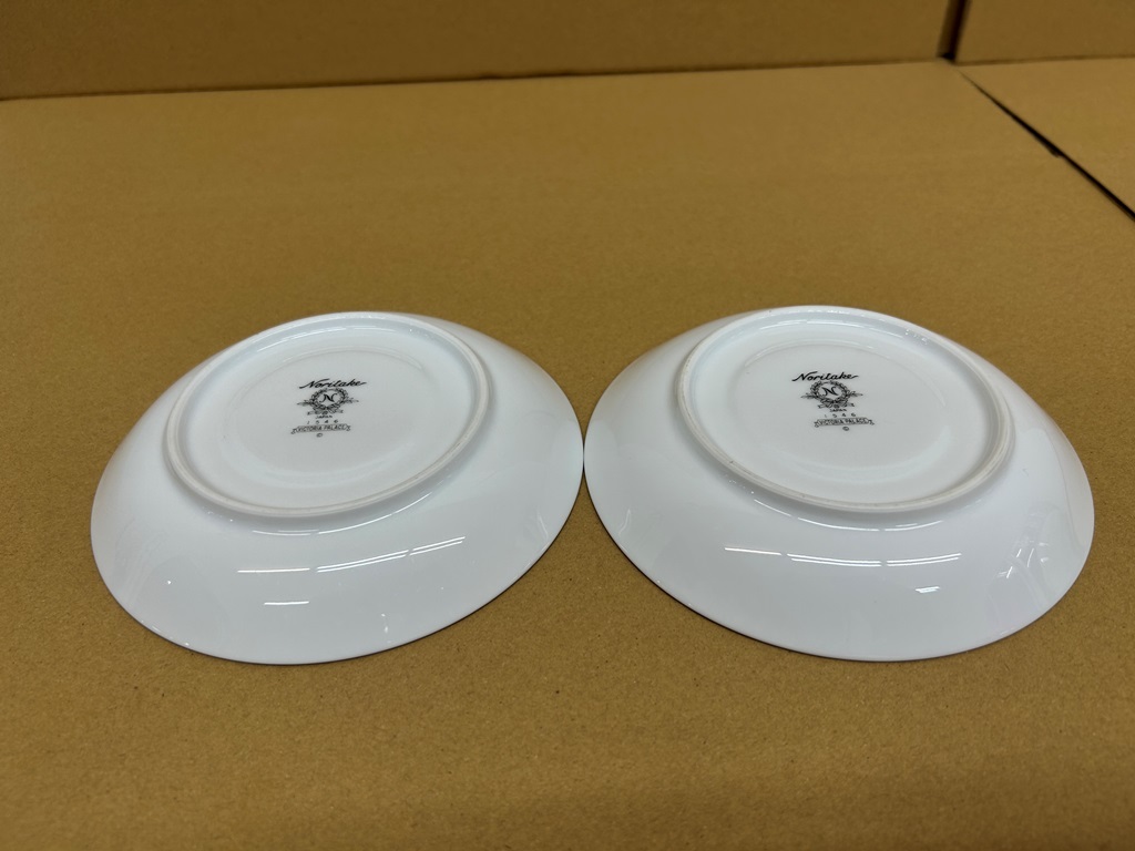 処分特価品★【Noritake ノリタケ】カップ＆ソーサー2客セット【VICTORIA PALACE 1546】中古品_画像8