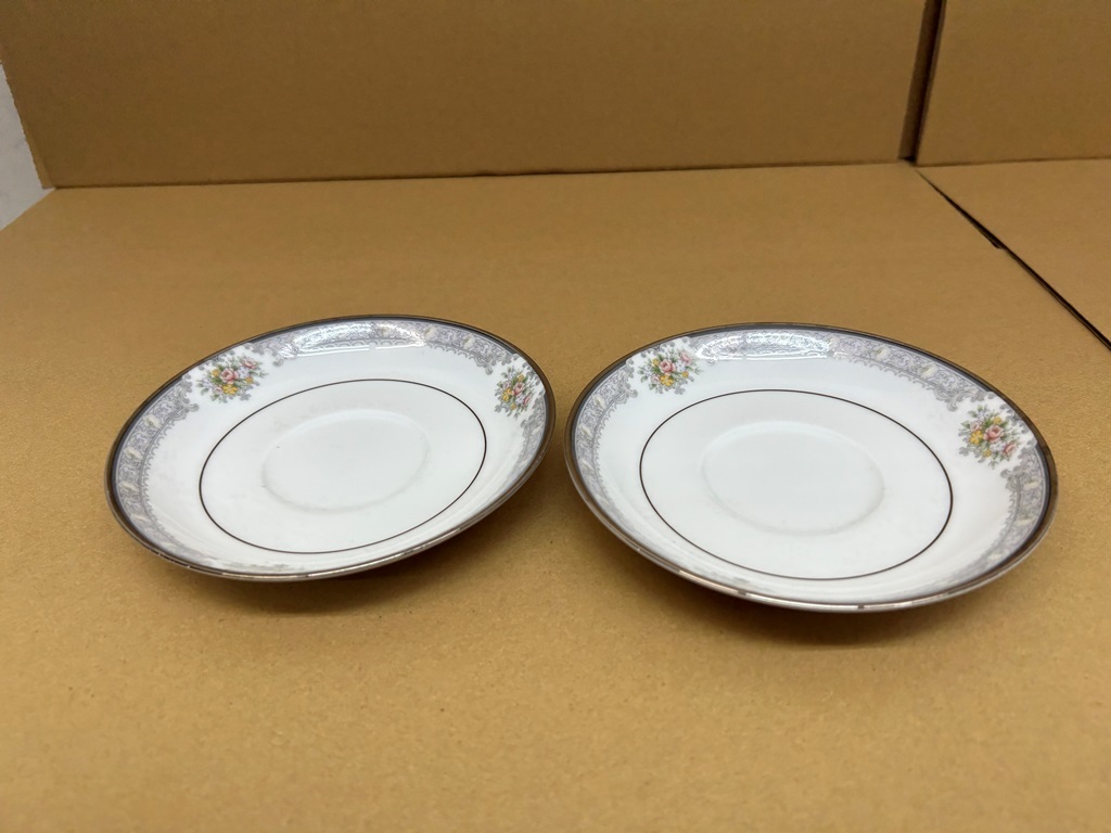 処分特価品★【Noritake ノリタケ】カップ＆ソーサー2客セット【VICTORIA PALACE 1546】中古品_画像7