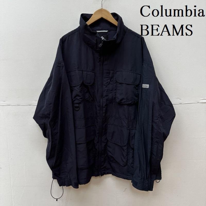コロンビア BEAMS PFG Logriver BMS Jacket ナイロン ジャケット PM3749 ジャケット、上着 ジャケット、上着 XL 紺 / ネイビー