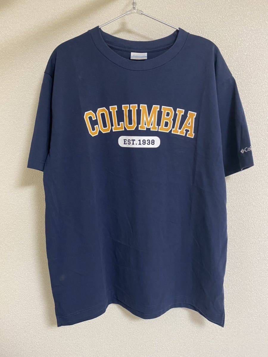 ○良品 Columbia Tシャツ 半袖〈サイズL〉Y-23-8-031_画像1
