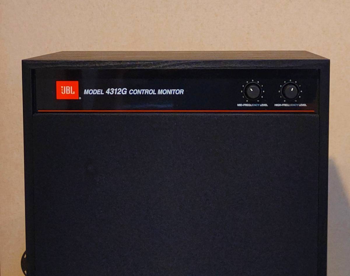 【美品】JBL 4312G CONTROL MONITOR 3ウェイ スピーカー 左右台ペア　ブックシェル　モニター_画像5
