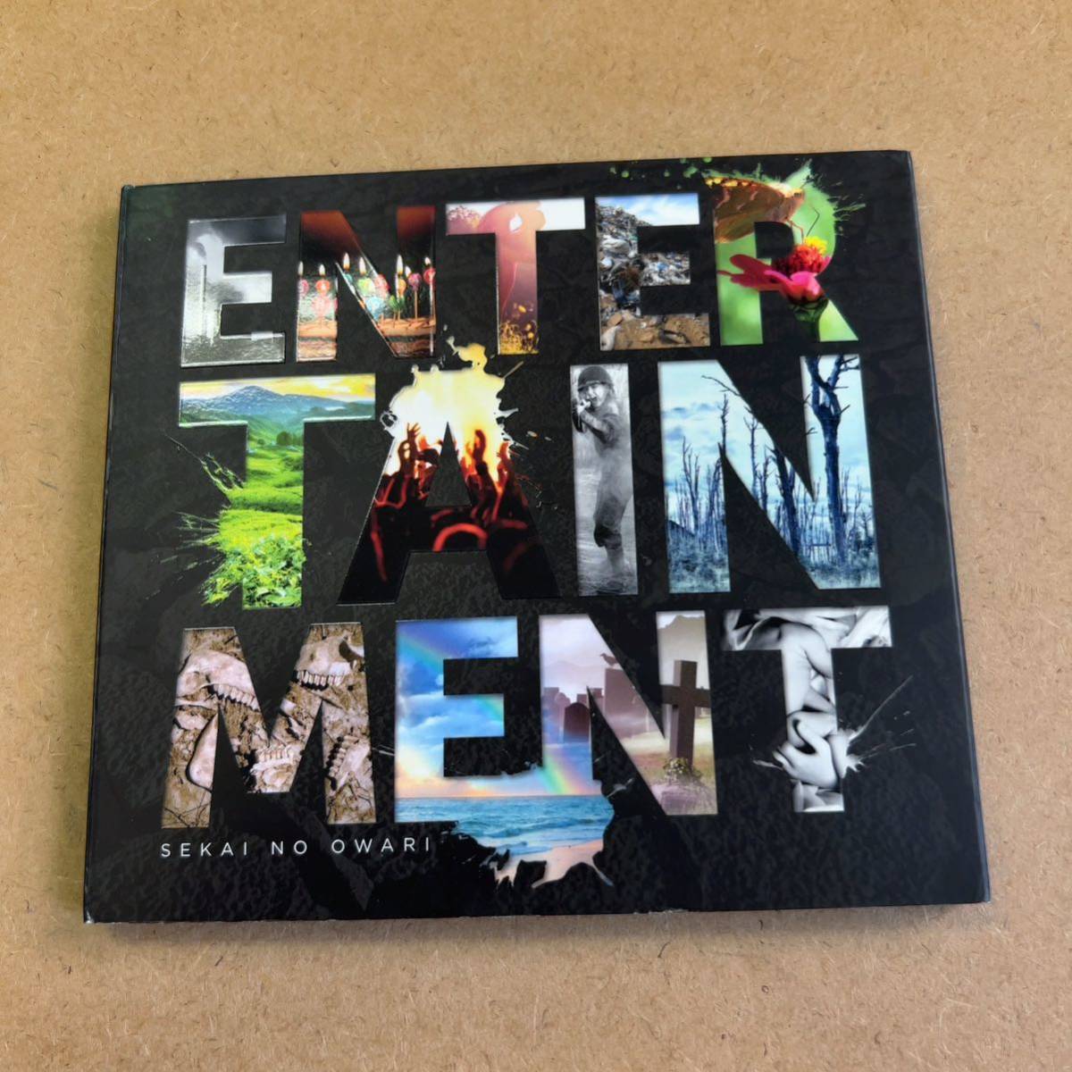 送料無料☆SEKAI NO OWARI『ENTERTAINMENT』初回限定盤CD＋DVD107分収録☆LIVE映像収録☆美品☆アルバム☆セカオワ☆3172_画像1