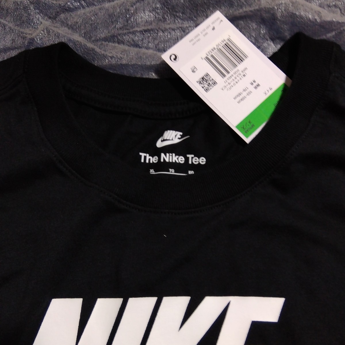 [新品未使用] NIKE ナイキ Tシャツ NSW アイコンTシャツ ビッグスウッシュ NIKEロゴ ジム/トレーニング XLサイズ_画像4
