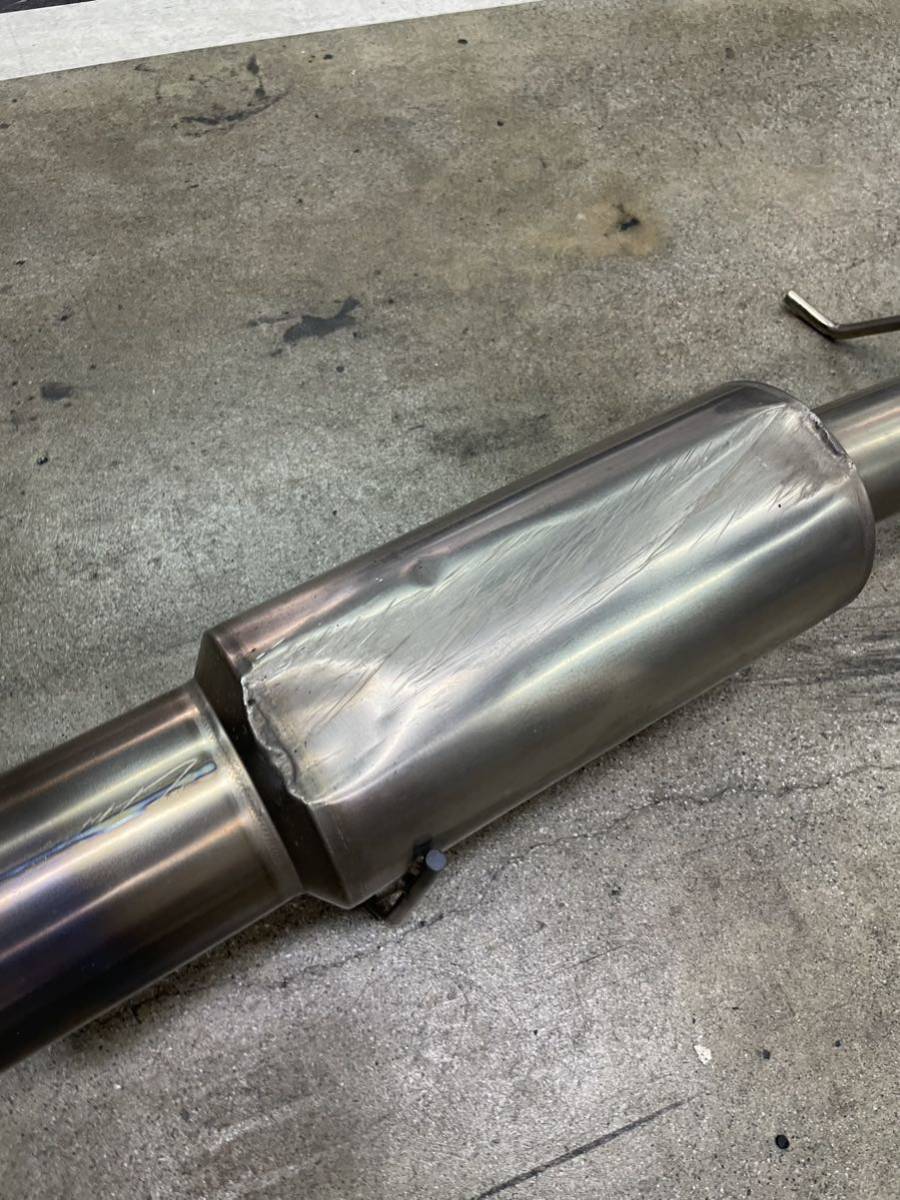 T&E VERTEX フルチタンマフラー JZX100用 マークII チェイサー T&E VERTEX フルチタンマフラー JZX100用 マークII チェイサー