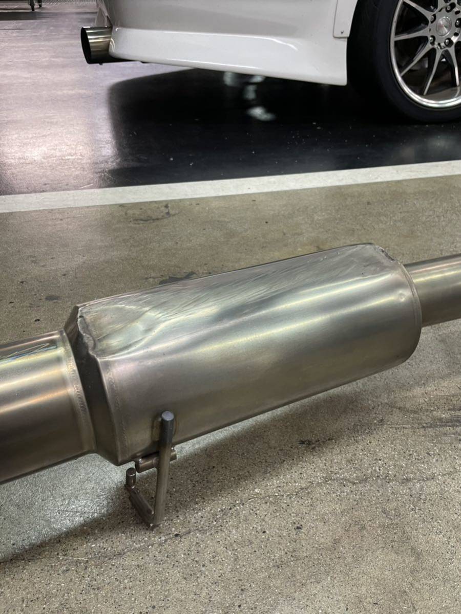 T&E VERTEX フルチタンマフラー JZX100用 マークII チェイサー T&E VERTEX フルチタンマフラー JZX100用 マークII チェイサー