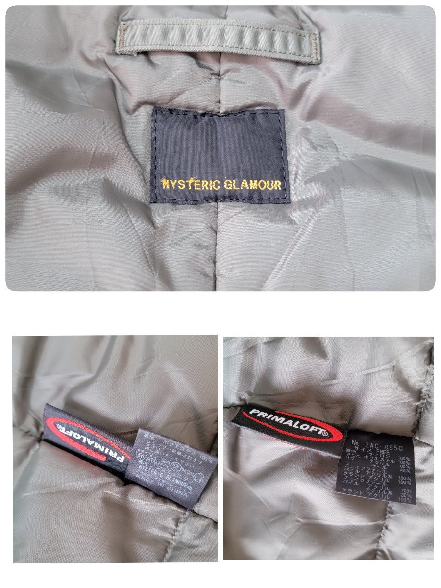 大人気】ヒステリックグラマー HYSTERIC GLAMOUR N-3B モッズ 大人気】ヒステリックグラマー HYSTERIC GLAMOUR N-3B モッズ