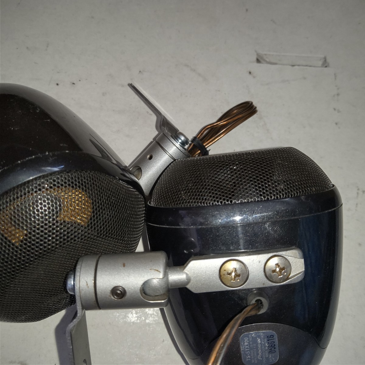 カロッツェリア サテライトスピーカー TS-STX900 中古 動作品 凹み(天