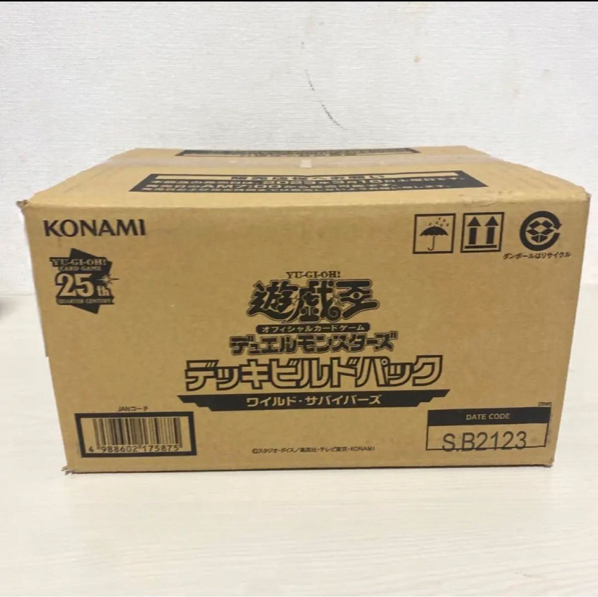 遊戯王　デッキビルドパック　ワイルドサバイバーズ　1カートン　24BOX