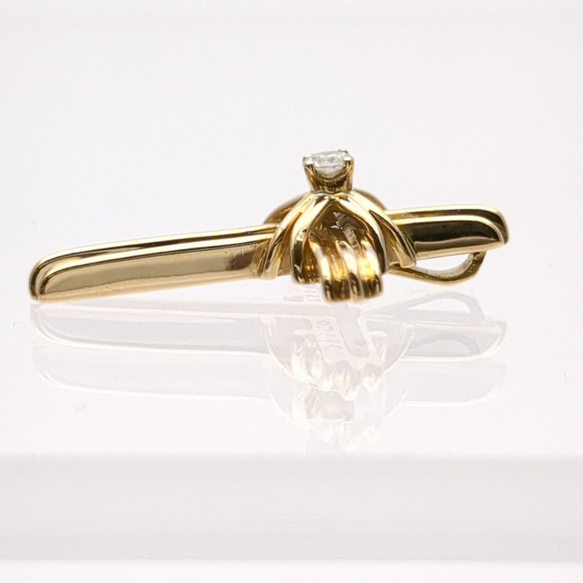 ティファニー　ペンダントトップ　クロスモチーフ　K18　4.1g　ダイヤモンド　チャーム　Tiffany & Co.　中古　◆3111/藤枝インター店