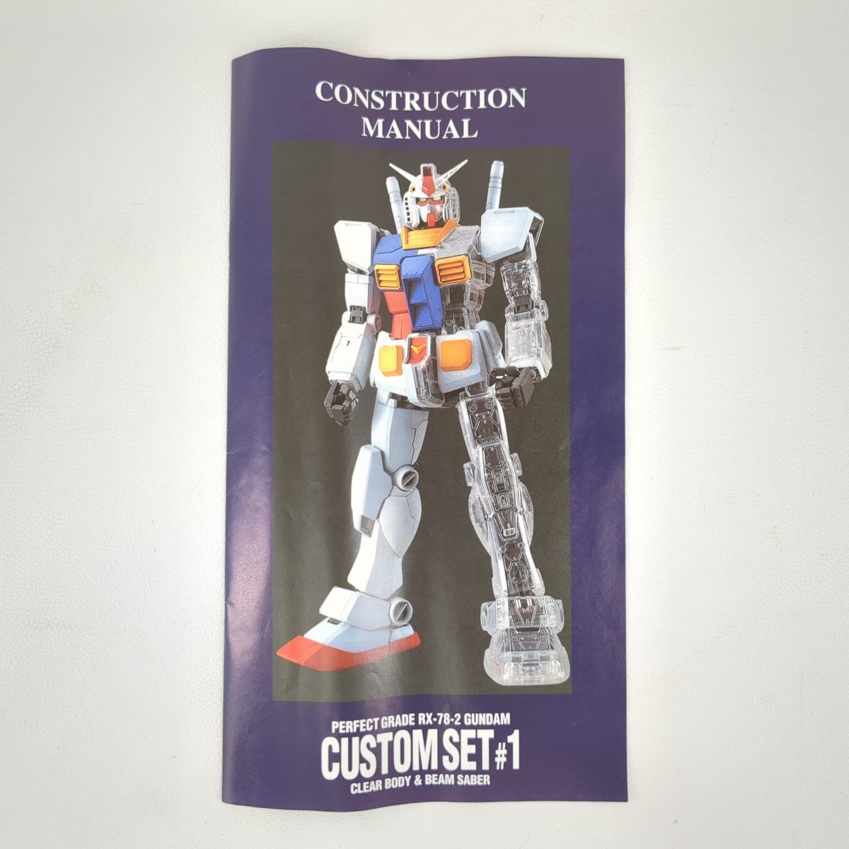 未組立】 BANDAI 1/60 PG RX-78-2 ガンダム カスタムセット #1 クリア