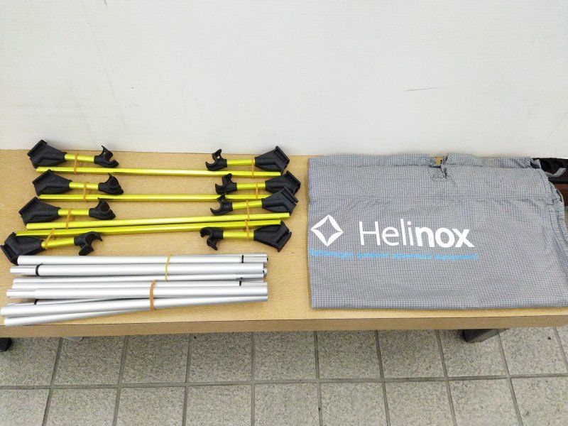 【美品】Helinox Lite Cot 1822163 ライトコット ヘリノックス 3110/宮竹バザール店