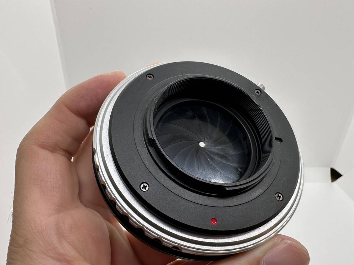 美品】KIPON CONTAX 645 NIKON F マウントアダプター C645-NIK 美品】KIPON CONTAX 645 NIKON F マウントアダプター C645-NIK