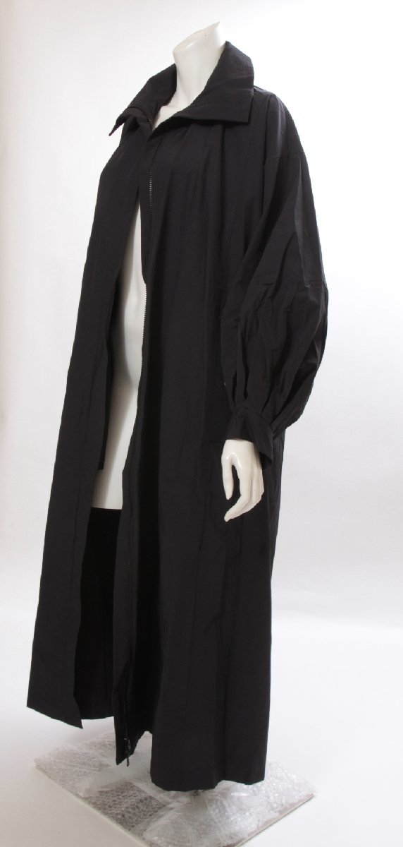 RIM.ARK* rim arc beautiful goods volume sleeve long coat nylon, cotton coat size F